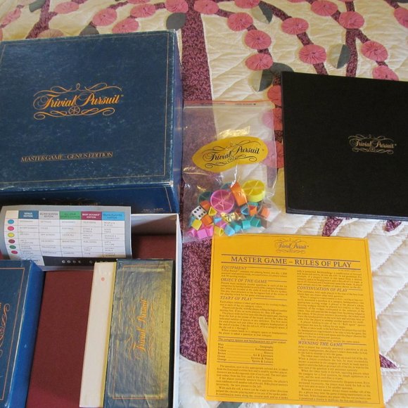 Trivial Pursuit Genus Edition Original Vtg 1981 Version - Picture 3 of 16